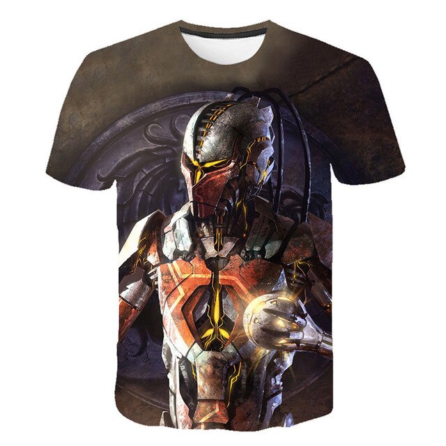 New Style Mortal Kombat 3D Men T Shirt New Fashion Casual Women Short Sleeve T Shirt Streetwear Cool Boy Girl Game Clothes