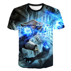 New Style Mortal Kombat 3D Men T Shirt New Fashion Casual Women Short Sleeve T Shirt Streetwear Cool Boy Girl Game Clothes