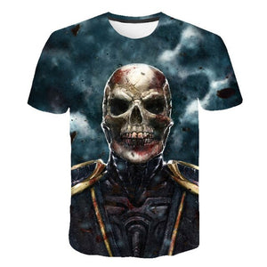 New Style Mortal Kombat 3D Men T Shirt New Fashion Casual Women Short Sleeve T Shirt Streetwear Cool Boy Girl Game Clothes