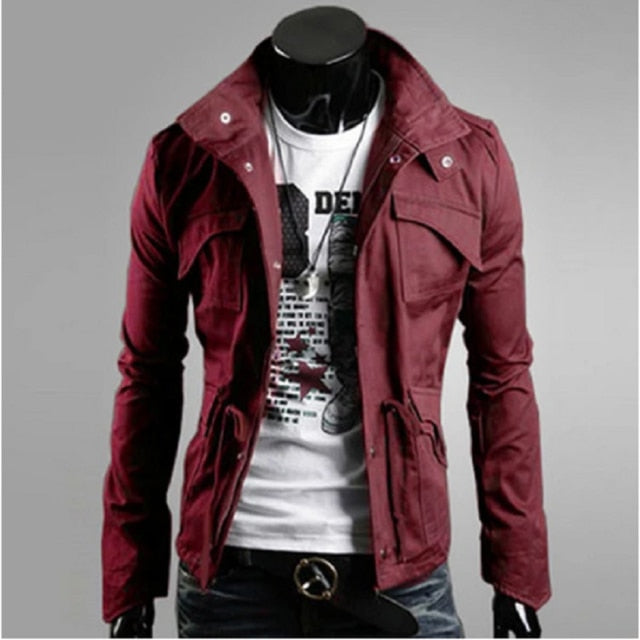 2020  Jacket Men Spring Autumn Cotton Windbreaker Pilot Coat  Men's Bomber Jackets Cargo Flight Jacket Male Clothes