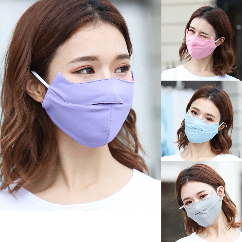 Fashion Reusable Masks Men Lady Anti Dust Muzzle Pm2.5 Antibacterial Outdoor Trip Protection Mouth Mask Sportswear Accessories