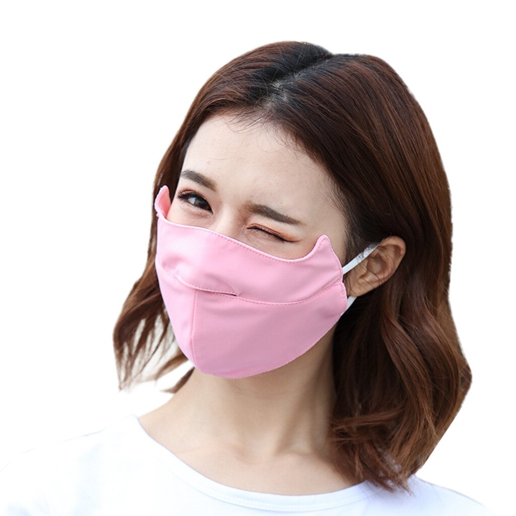 Fashion Reusable Masks Men Lady Anti Dust Muzzle Pm2.5 Antibacterial Outdoor Trip Protection Mouth Mask Sportswear Accessories
