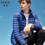 SEMIR 2019 doudoune hommes hiver portabilité chaud 90% duvet de canard blanc à capuche homme manteau jaqueta masculino chaqueta hombre
